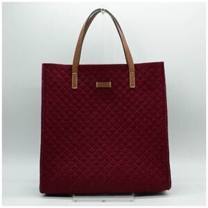 Gucci Handbag Felt Bag Red
